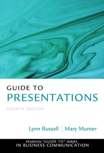 Tapa de Guide to Presentations