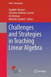 Tapa de Challenges and Strategies in Teaching Linear Algebra