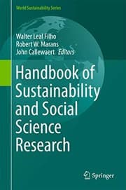 Tapa de Handbook of Sustainability and Social Science Research
