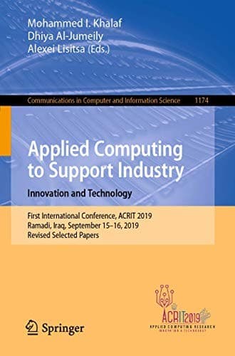 Tapa de Applied Computing to Support Industry : Innovation and Technology