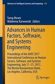 Tapa de Advances in Human Factors, Software, and Systems Engineering