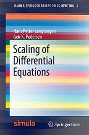 Tapa de Scaling of Differential Equations