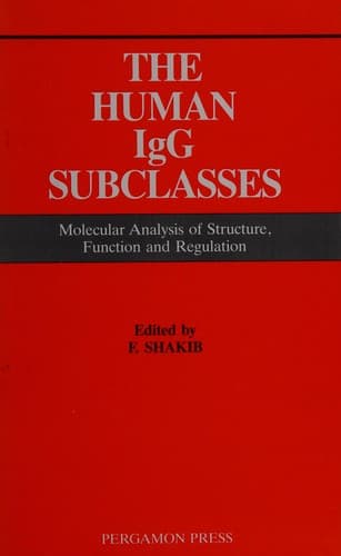 Tapa de The Human IgG subclasses
