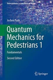 Tapa de Quantum Mechanics for Pedestrians 1