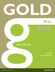 Tapa de Gold First NE Coursebook