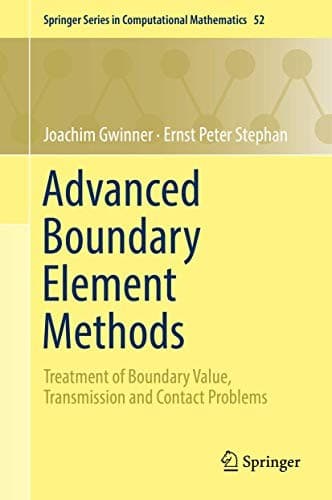 Tapa de Advanced Boundary Element Methods