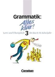 Tapa de Alles klar!, Sekundarstufe I, neue Rechtschreibung, Grammatik. Lern- und Übungsheft für das 9./10. Schuljahr