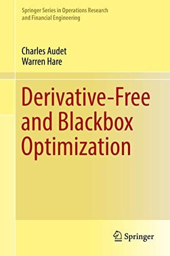Tapa de Derivative-Free and Blackbox Optimization
