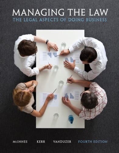 Tapa de Managing the Law