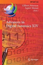 Tapa de Advances in Digital Forensics XIV