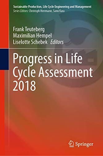 Tapa de Progress in Life Cycle Assessment 2018