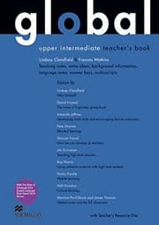 Tapa de Global Upper Intermediate + eBook Teacher's Pack