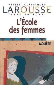 Tapa de L' Ecole des femmes. Ungekürzter Text. Texte Integral