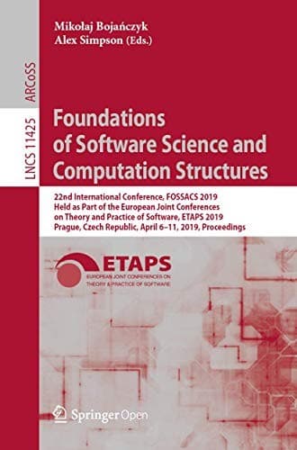 Tapa de Foundations of Software Science and Computation Structures