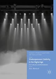 Tapa de Shakespearean Celebrity in the Digital Age
