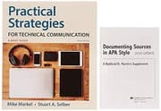Tapa de Practical Strategies for Technical Communication & Documenting Sources in APA Style