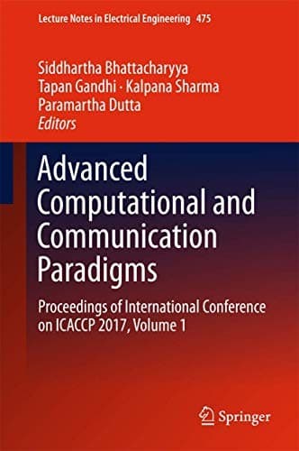 Tapa de Advanced Computational and Communication Paradigms