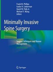 Tapa de Minimally Invasive Spine Surgery
