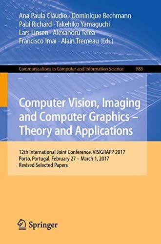 Tapa de Computer Vision, Imaging and Computer Graphics – Theory and Applications