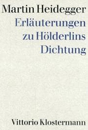 Tapa de Erläuterungen zu Hölderlins Dichtung