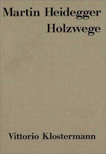 Tapa de Holzwege
