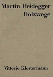 Tapa de Holzwege