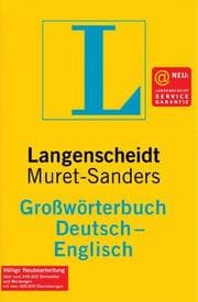 Tapa de Langenscheidt's Condensed Muret-Sanders German Dictionary