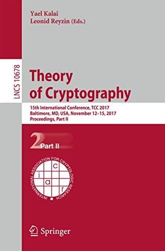 Tapa de Theory of Cryptography