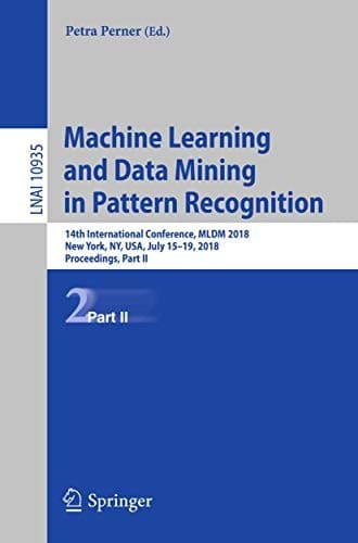Tapa de Machine Learning and Data Mining in Pattern Recognition