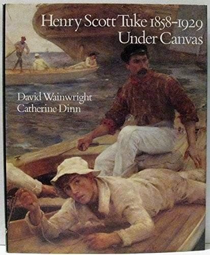 Tapa de Henry Scott Tuke, 1858-1929, under canvas