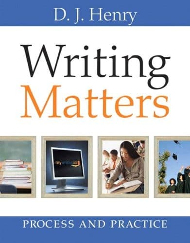 Tapa de Writing Matters