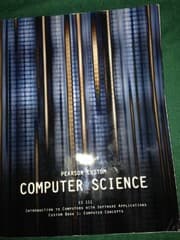 Tapa de Pearson Custom Computer Science, CS 111 Introducti