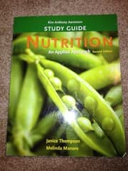 Tapa de Study Guide for Nutrition