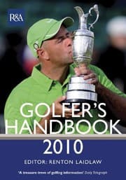 Tapa de The R&A Golfer's Handbook 2010