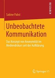 Tapa de Unbeobachtete Kommunikation
