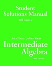 Tapa de Intermediate Algebra