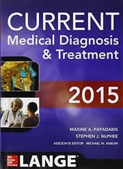 Tapa de CURRENT Medical Diagnosis and Treatment 2015
