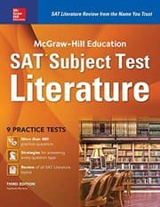 Tapa de McGraw-Hill Education SAT Subject Test Literature 3rd Ed.