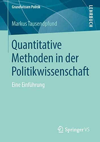 Tapa de Quantitative Methoden in der Politikwissenschaft