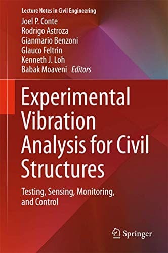 Tapa de Experimental Vibration Analysis for Civil Structures