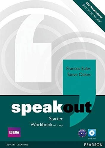Tapa de Speakout Starter Workbook with Key and Audio CD Pack