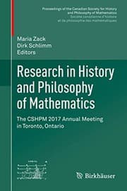 Tapa de Research in History and Philosophy of Mathematics