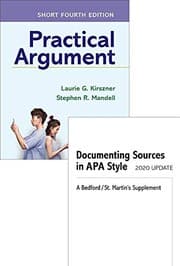 Tapa de Practical Argument : Short Edition 4e & Documenting Sources in APA Style