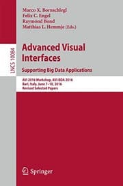Tapa de Advanced Visual Interfaces. Supporting Big Data Applications