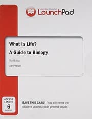 Tapa de LaunchPad for Phelan's What Is Life? A Guide to Biology