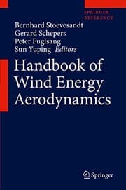 Tapa de Handbook of Wind Energy Aerodynamics