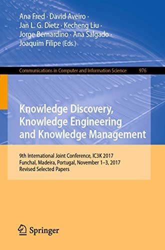 Tapa de Knowledge Discovery, Knowledge Engineering and Knowledge Management