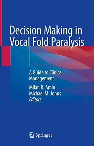 Tapa de Decision Making in Vocal Fold Paralysis