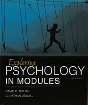 Tapa de Exploring Psychology in Modules 10e & LaunchPad for Myers's Exploring Psychology in Modules 10e