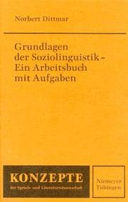 Tapa de Grundlagen der Soziolinguistik. Ein Arbeitsbuch mit Aufgaben